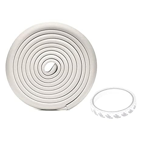 Safe - O - Kid, Edge Guards 5Meter with 3M Adhesive - White (Set of 1) - SOK9CAR5MTRW010