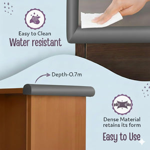 Safe-O-Kid Edge Guards Pack of 2 - Soft Corner Guard