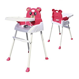 Safe - O - Kid - Feeding High Chair, Weight Up to 15 Kgs - Red - SOK9HIGHBL005