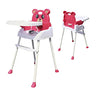 Safe - O - Kid - Feeding High Chair, Weight Up to 15 Kgs - Red - SOK9HIGHBL005