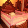 SAFE - O - KID® Fully Foldable Bed Rail Guard - Pink (5FT/152CM), Pack of 3 - S0K9BDR5FTFOLDPK03