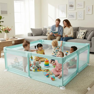 Safe-O-Kid Green Baby Playpen 120x180 cm - Activity