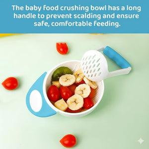 Safe-O-Kid Grinding Feeding Bowl Blue | The Mom Store - Feeding Bowl