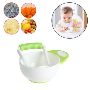 Safe-O-Kid Grinding Feeding Bowl Green | The Mom Store - Feeding Bowl
