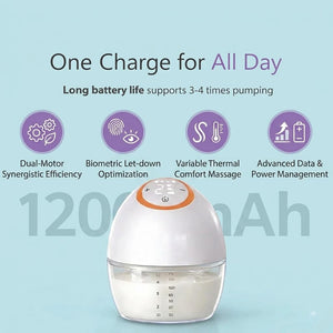 Safe-O-Kid Hands-Free Wearable Breast Pump - Breast Pump