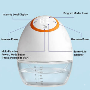 Safe-O-Kid Hands-Free Wearable Breast Pump - Breast Pump