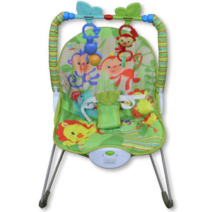 Safe - O - Kid® Harmony Baby Bouncer - Green - SOK9BOU1003
