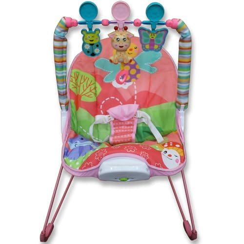 Safe - O - Kid® Harmony Baby Bouncer - Pink - SOK9BOUNCN02
