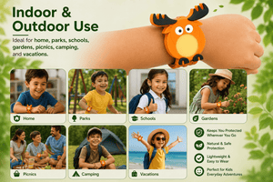 Safe-O-Kid Herbal Anti Mosquito Slap Band Angry Bird Design - Mosquito Repellent