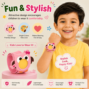 Safe-O-Kid Herbal Anti Mosquito Slap Band Tweety Design - Mosquito Repellant