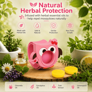 Safe-O-Kid Herbal Anti Mosquito Slap Band Tweety Design - Mosquito Repellant