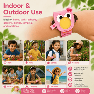 Safe-O-Kid Herbal Anti Mosquito Slap Band Tweety Design - Mosquito Repellant