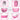 Safe-O-Kid Inflatable Baby Bath Tub Pink - Baby Bath Tub