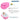 Safe-O-Kid Inflatable Baby Bath Tub Pink - Baby Bath Tub