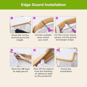 Safe-O-Kid L-Shape Edge Guard 2m - Soft Corner Guard
