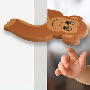 Safe-O-Kid Monkey Finger Pinch Guard Pack of 2 - Door Stopper