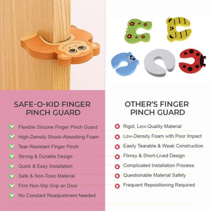 Safe-O-Kid Monkey Finger Pinch Guard Pack of 2 - Door Stopper