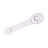 Safe - O - Kid - One Side Open Multi - Purpose Child Safety Lock - White (Pack of 2) - SOK9LOC30P294