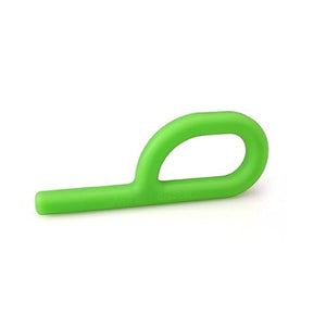 Safe-O-Kid P Shape Chewy Tube Green Pack 1 | The Mom Store - Teether