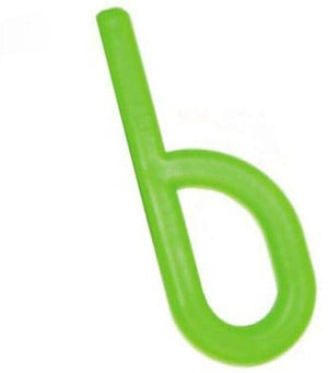 Safe-O-Kid P Shape Chewy Tube Green Pack 1 | The Mom Store - Teether