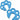 Safe-O-Kid -Pack of 2 Fit All Sleek Design Strong Silicone Door Stopper, Blue - Baby Safety