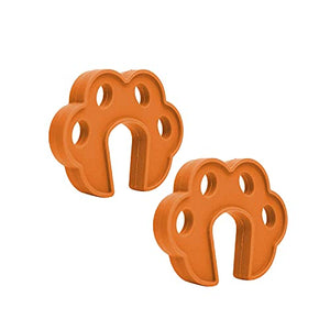 Safe - O - Kid - Pack of 2 Fit All Sleek Design Strong Silicone Door Stopper - Brown - SOK10BPRR24P07