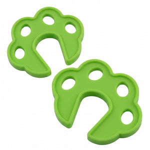 Safe-O-Kid- Pack of 4 Fit All Sleek Design Strong Silicone Door Stopper- Pink - Baby Safety