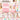 Safe-O-Kid Pink Kids 2 Step Stool - Potty Step Stool