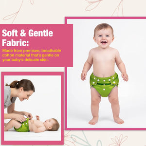 Safe-O-Kid Reusable Baby Cloth Diaper - Reusable Cloth Diaper