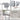 Safe-O-Kid, Safety Gate (75-85 cm) Adjustable-Grey - Safety Gate