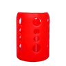 Safe - O - Kid - Silicone Baby Feeding Bottle Cover, Medium 120 ml - Red (Pack of 1) - SOK9FEDP0432
