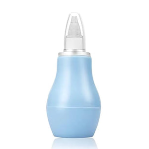 Safe - O - Kid - Silicone Baby Nasal Aspirator Vacuum Sucker - Blue (Pack Of 1) - SOK9CAR15P001