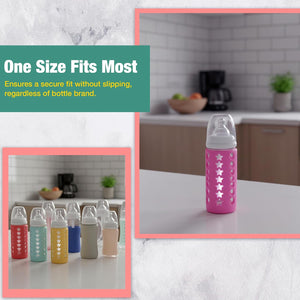 Safe-O-Kid Silicone Bottle Cover 250ml - Baby Feeding Gear