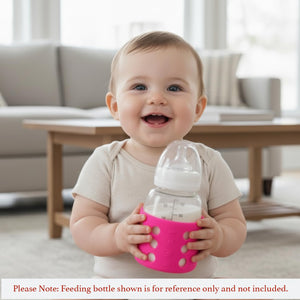 Safe-O-Kid Silicone Bottle Cover Pack of 4 | The Mom Store - Feeding Bottles