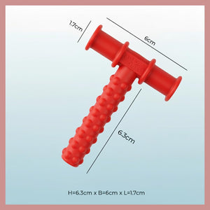 Safe-O-Kid Silicone Chewy Tube-Assorted - Teether