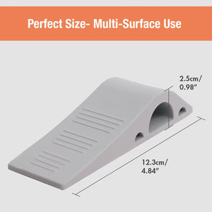Safe-O-Kid Silicone Door Stopper Grey - Baby Safety
