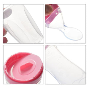 Safe-O-Kid Silicone Food Feeder Pink 90ml | The Mom Store - Food Feeder