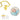 Safe - O - Kid, Silicone Pacifier/Soother - Yellow - SOK9CAR11P1002
