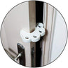 Safe - O - Kid - Sleek Design, Strong - Silicone Door Stopper - White (Pack of 4) - SOK9BPRR1P002