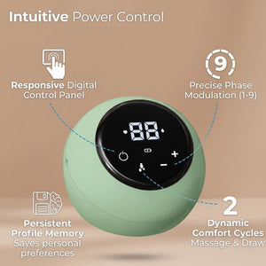 Safe-O-Kid Smart Electric Breast Pump - Green - Breast Pump