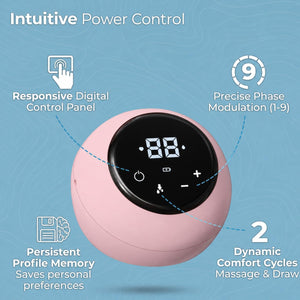 Safe-O-Kid Smart Electric Breast Pump - Pink - Breast Pump