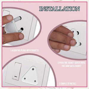 Safe-O-Kid Socket Guards Pack of 15 | The Mom Store - Baby Safety