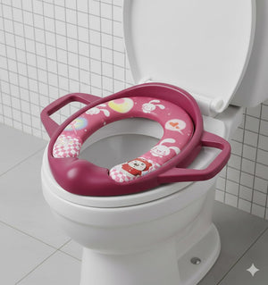 Safe-O-Kid Soft Cushioned Potty Seat Pink | The Mom Store - Potty Seat