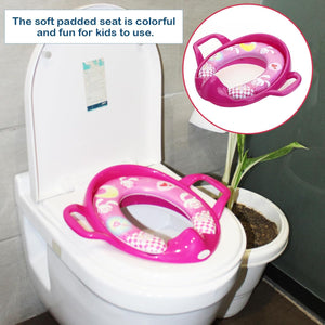 Safe-O-Kid Soft Cushioned Potty Seat Pink | The Mom Store - Potty Seat