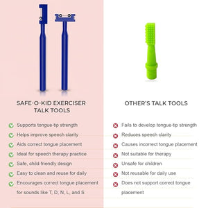 Safe-O-Kid Speech Therapy Tongue Training Kit | The Mom Store - Teether