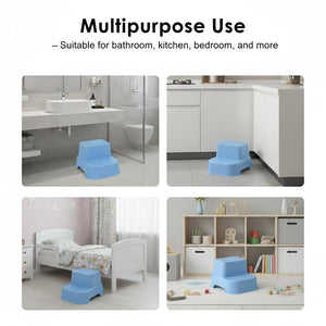 Safe-O-Kid Step Stool for Kids Blue | The Mom Store - Stool