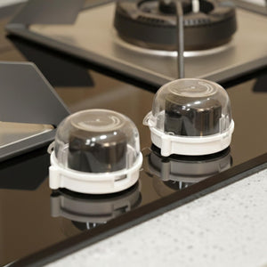 Safe-O-Kid Stove Knob Covers Pack of 2 - Baby Safety
