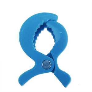 Safe - O - Kid - Stroller Seat Cover Clips - Blue - SOK9STROLCLIP004