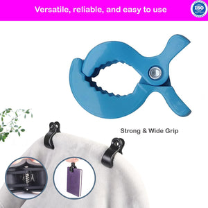 Safe-O-Kid Stroller Seat Cover Clips Blue | The Mom Store - Baby Stroller Accessories