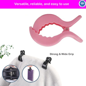 Safe-O-Kid Stroller Seat Cover Clips Pink | The Mom Store - Baby Stroller Accessories